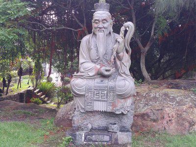 道教人物雕塑