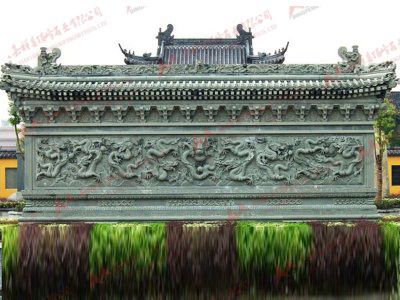 九龙壁浮雕壁画