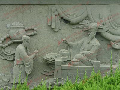 古代人物浮雕壁画