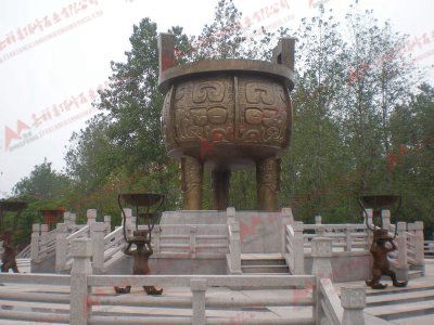 仿古石鼎