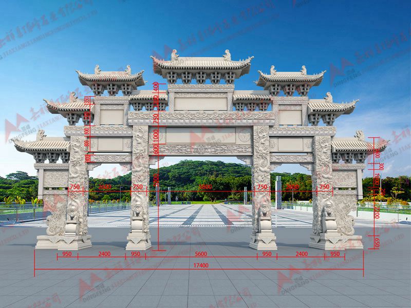 三门九楼牌坊