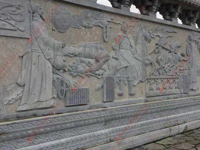 公园石雕壁画安装