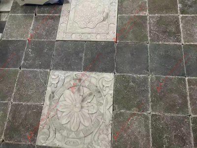 仿古青石板材拼接