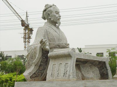 孔子雕像效果图展示3