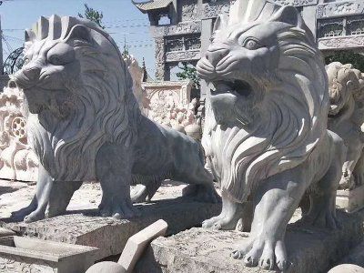 石雕动物效果图展示
