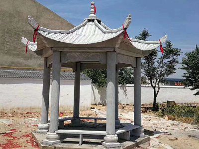 石凉亭效果图展示
