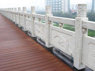汉白玉石栏板效果图展示