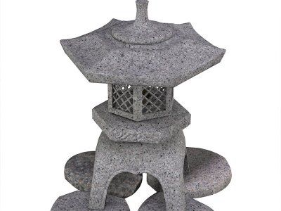 仿古灯塔效果图展示