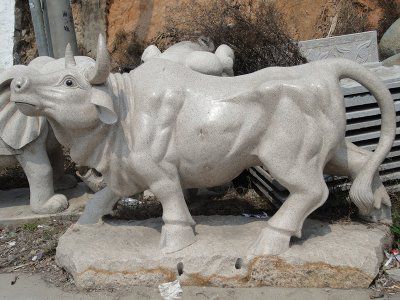 石牛雕像效果图展示