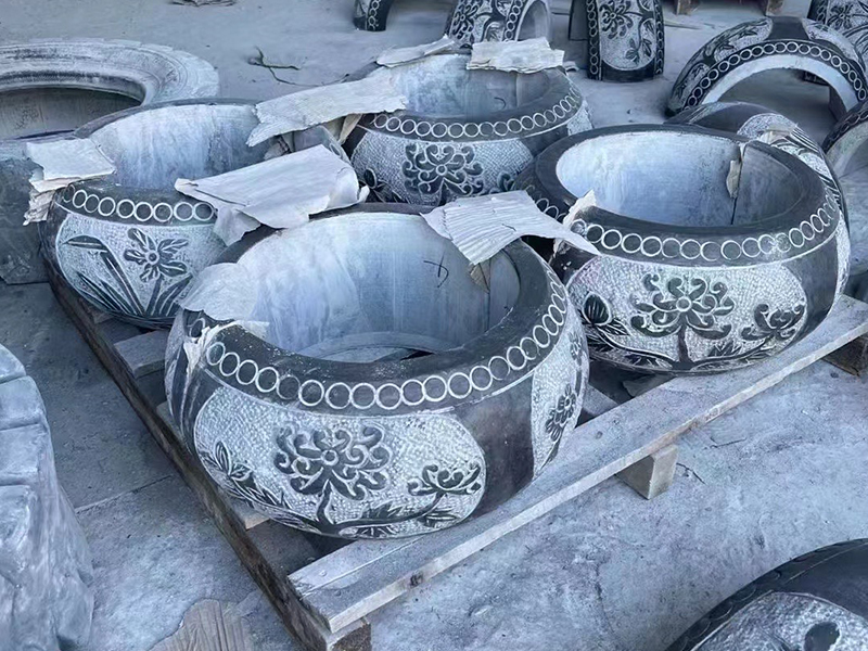柱包石打包中